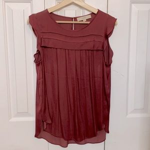 LOFT sleeveless dress top